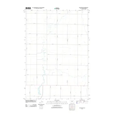 2012 Map of Doland NW, 2012 Print