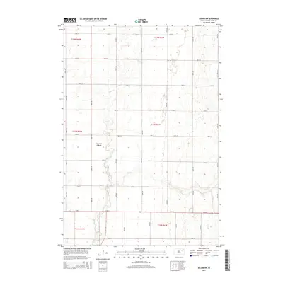 2015 Map of Doland NW, 2015 Print