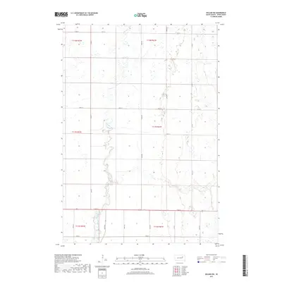 2017 Map of Doland NW, 2017 Print