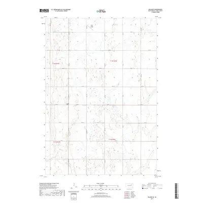 2017 Map of Doland SE, 2017 Print