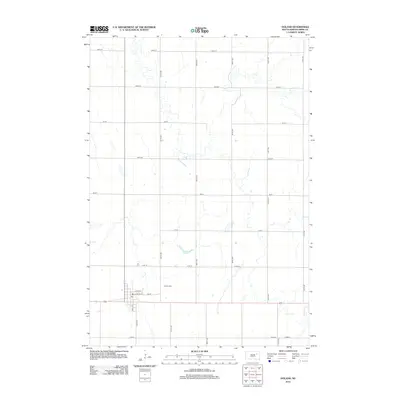2012 Map of Doland, 2012 Print