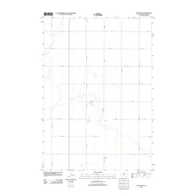 2012 Map of Doland SW, 2012 Print