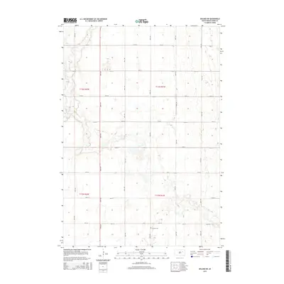 2015 Map of Doland SW, 2015 Print