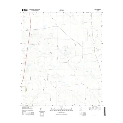 2014 Map of Doles, 2014 Print