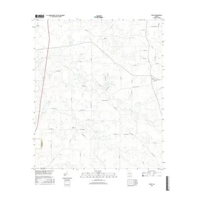 2017 Map of Doles, 2017 Print