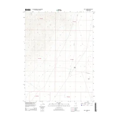 2014 Map of Dolly Varden, 2014 Print