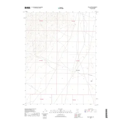 2018 Map of Dolly Varden, 2018 Print
