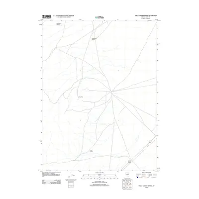 2012 Map of Dolly Varden Spring, 2012 Print
