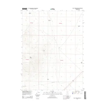 2015 Map of Dolly Varden Spring, 2015 Print