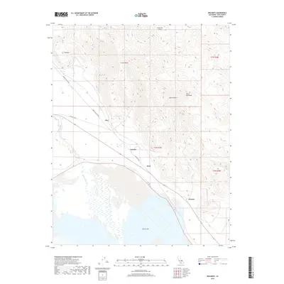 2018 Map of Dolomite, 2018 Print
