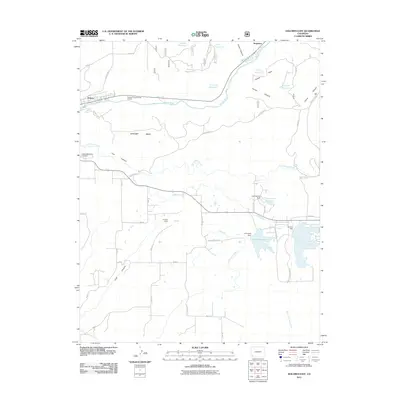 2011 Map of Dolores East, 2011 Print