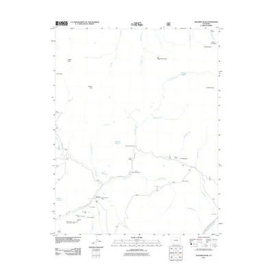 2011 Map of Dolores Peak, 2011 Print