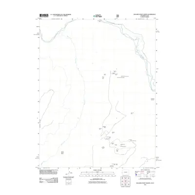2011 Map of Dolores Point North, 2011 Print