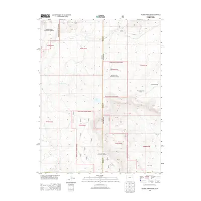 2013 Map of Dolores Point South, 2013 Print