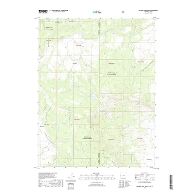 2019 Map of Dolores Point South, 2019 Print