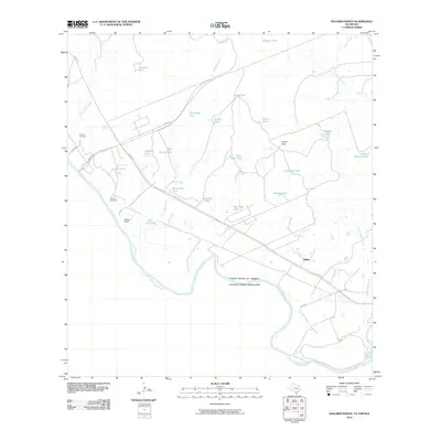 2010 Map of Dolores Ranch, 2010 Print