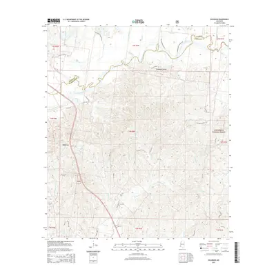2015 Map of Doloroso, 2015 Print