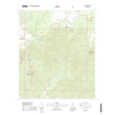 2018 Map of Doloroso, 2018 Print