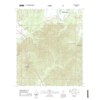 2021 Map of Doloroso, 2021 Print