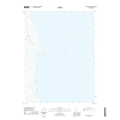 2020 Map of Dolphin Island East, 2020 Print