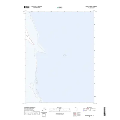 2023 Map of Dolphin Island East, 2023 Print