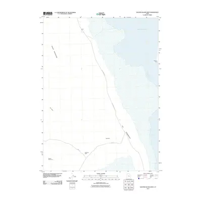2011 Map of Dolphin Island West, 2011 Print