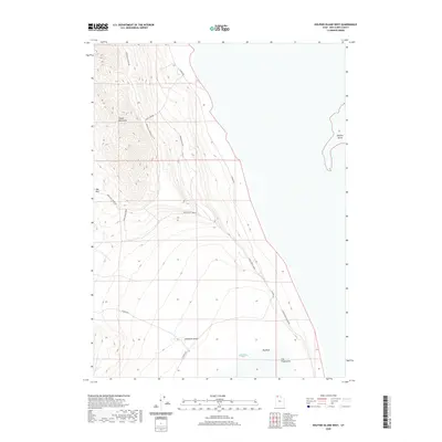 2020 Map of Dolphin Island West, 2020 Print