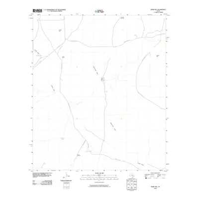 2010 Map of Dome Hill, 2010 Print