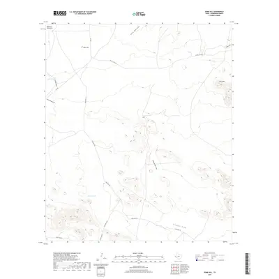 2019 Map of Dome Hill, 2019 Print