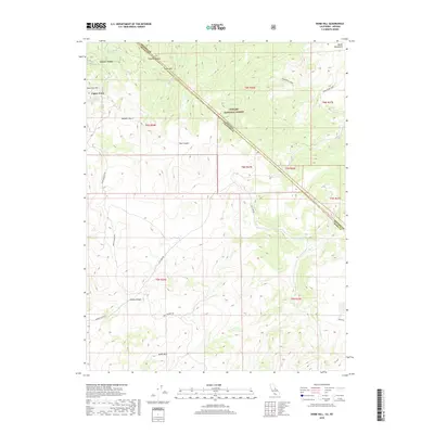 2018 Map of Dome Hill, 2018 Print