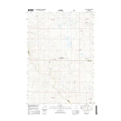 2015 Map of Dome Lake, 2015 Print