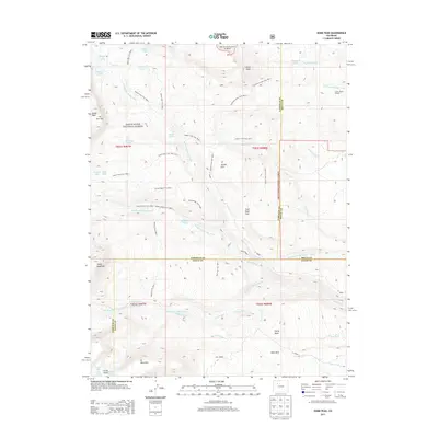2013 Map of Dome Peak, 2013 Print