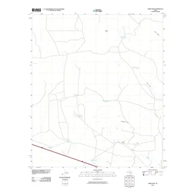 2010 Map of Dome Peak, 2010 Print