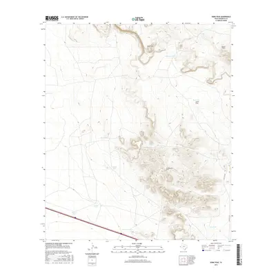 2016 Map of Dome Peak, 2016 Print