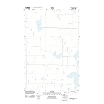 2011 Map of Dominek Lake, 2011 Print