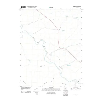 2010 Map of Dominguez, 2010 Print