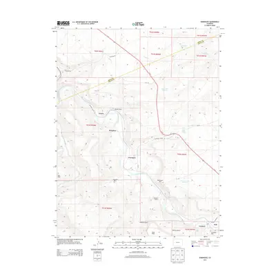 2013 Map of Dominguez, 2013 Print