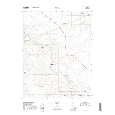 2019 Map of Dominguez, 2019 Print