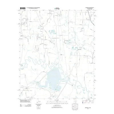 2013 Map of Domino, 2013 Print