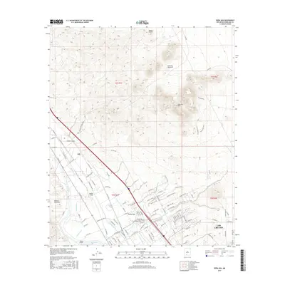 2017 Map of Dona Ana, 2017 Print