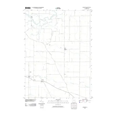 2010 Map of Donahue, 2010 Print