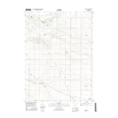 2015 Map of Donahue, 2015 Print