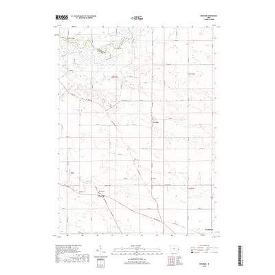 2018 Map of Donahue, 2018 Print