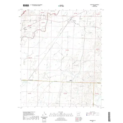 2020 Map of Donaldson, 2020 Print