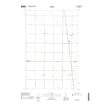 2019 Map of Donaldson, 2019 Print