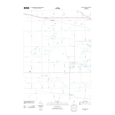 2013 Map of Donaldson, 2013 Print