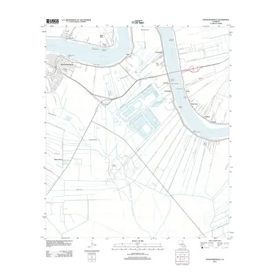 2012 Map of Donaldsonville, 2012 Print