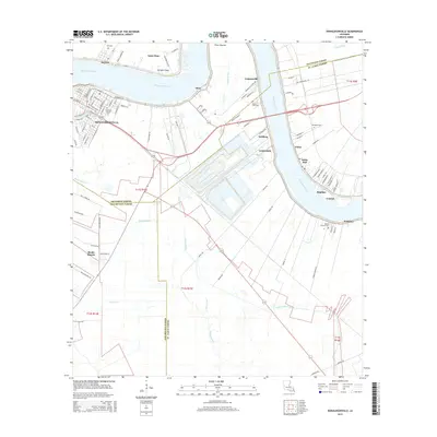 2015 Map of Donaldsonville, 2015 Print