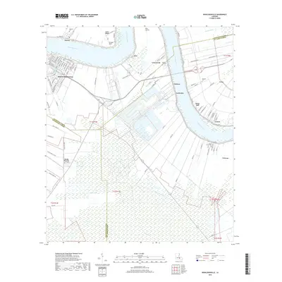 2018 Map of Donaldsonville, 2018 Print