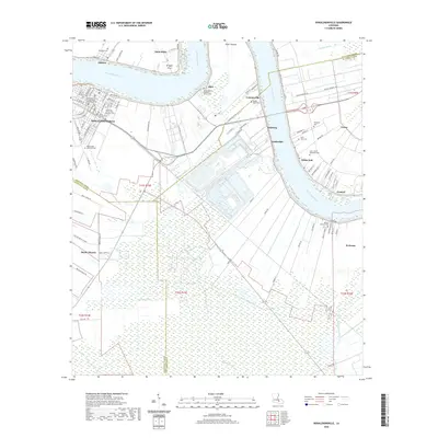 2020 Map of Donaldsonville, 2020 Print